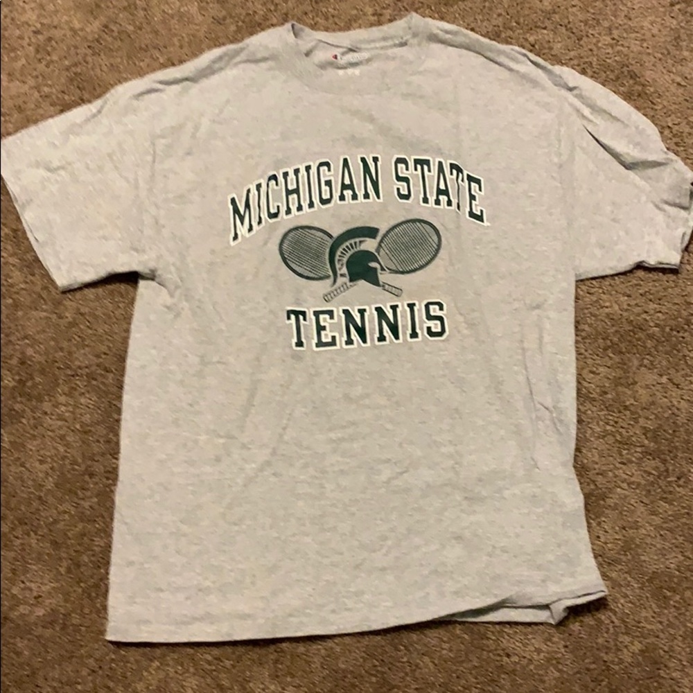 Champion MSU tennis tee